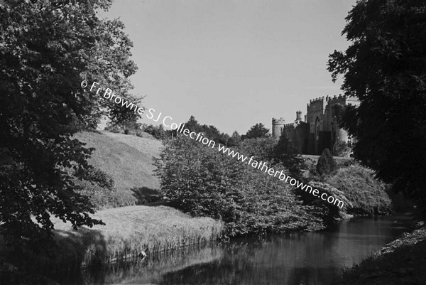 BIRR CASTLE  FROM RIVER BANK